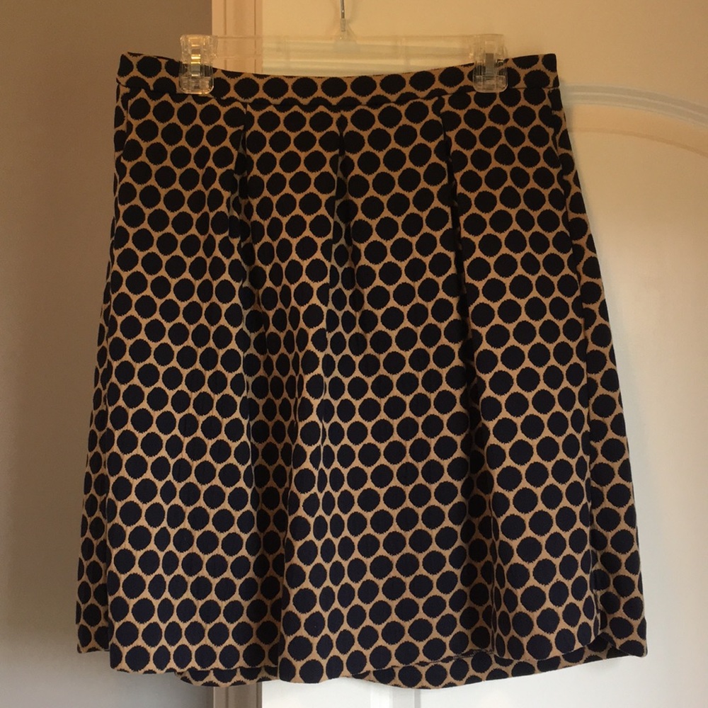 Boden Polka Dot Skirt 10L NWOT